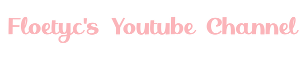 The text Floetyc's Youtube Channel in Pink color